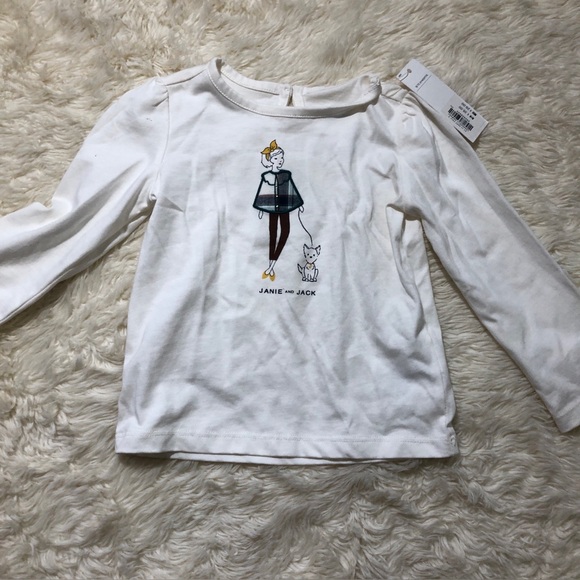 Janie and Jack Kids Long Sleeve Tee - Picture 1 of 7